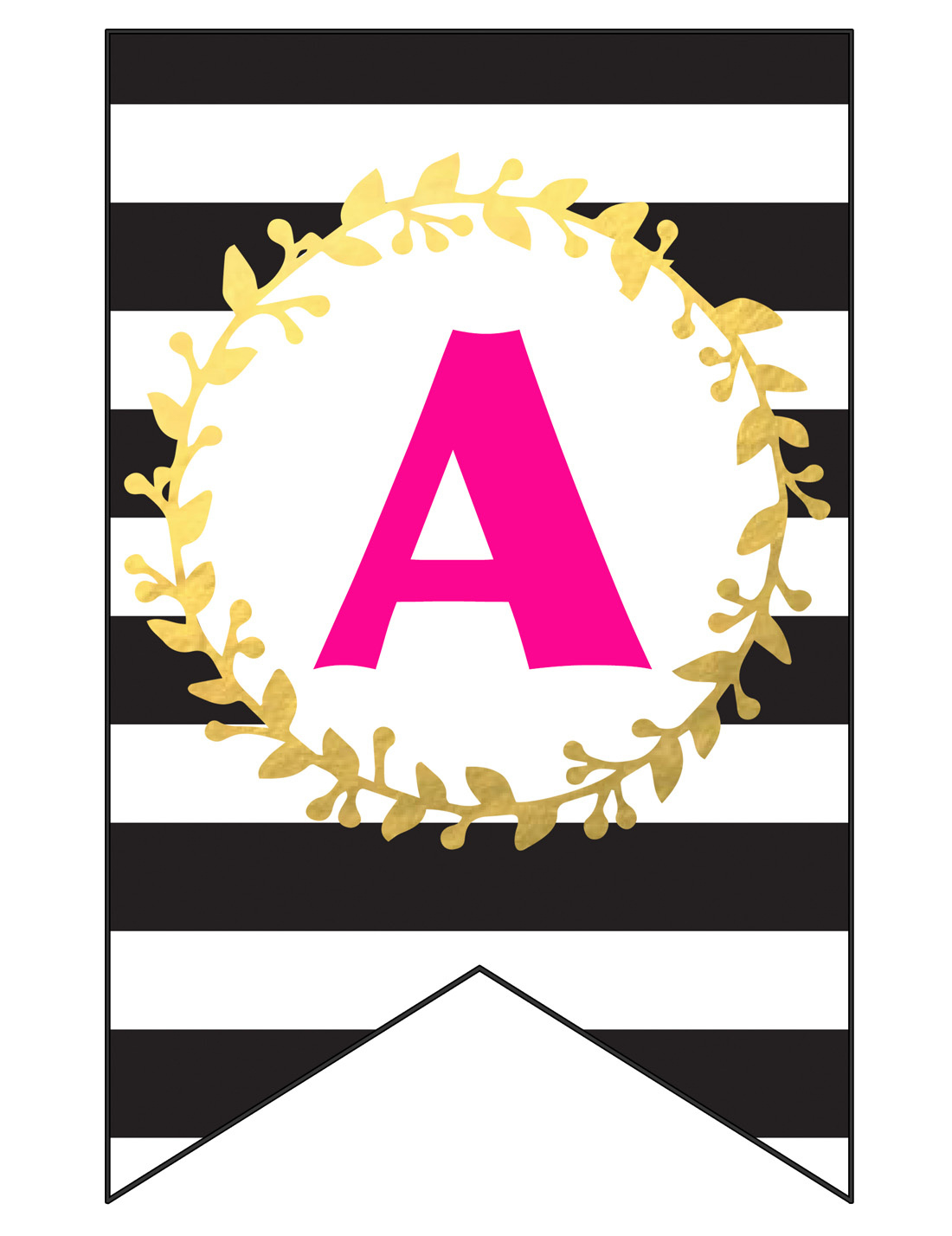 Free Printable Happy Birthday Banner And Alphabet - Six Clever Sisters with regard to Free Printable Happy Birthday Letters