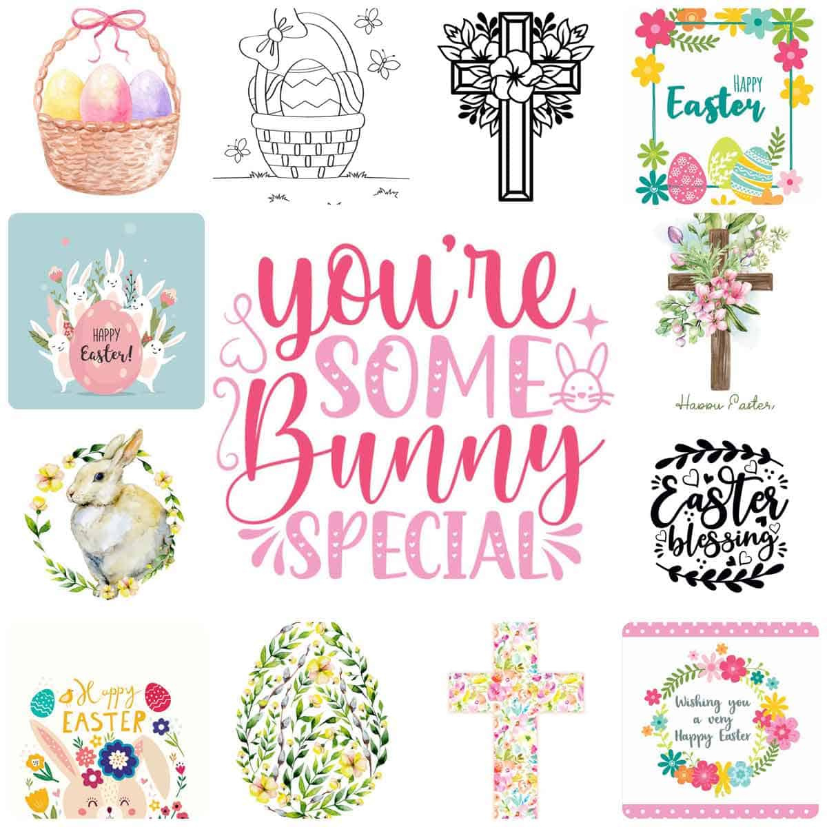 Free Printable Happy Easter Cards | Skip To My Lou for Printable Easter Card For My Wife