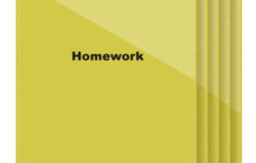 Free Printable Homework Tracking Sheets in Free Printable Homework Folder Cover