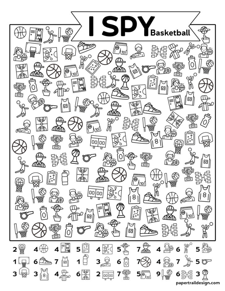 Free Printable Basketball Images