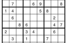 Free Printable Large Print Sudoku Puzzles | Larrylorodcturta1982'S with Free Printable Sudoku Medium