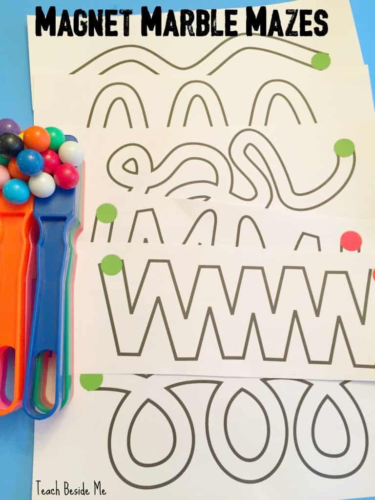 Free Printable Magnet Marble Mazes within Free Magnet Printables