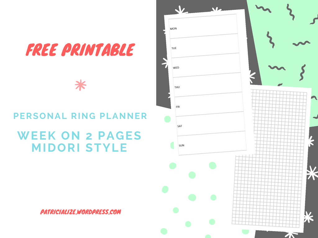 free printable midori hobonichi style personal ring planner wo2p for free hobonichi printable free printable midori hobonichi style personal ring planner wo2p for free hobonichi printable