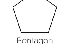 Free Printable Pentagon Shape pertaining to Free Printable Hexagon Shapes