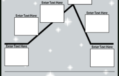 Free Printable Plot Diagram With Star Border Storyboard with regard to Free Plot Diagram Graphic Organizer Template