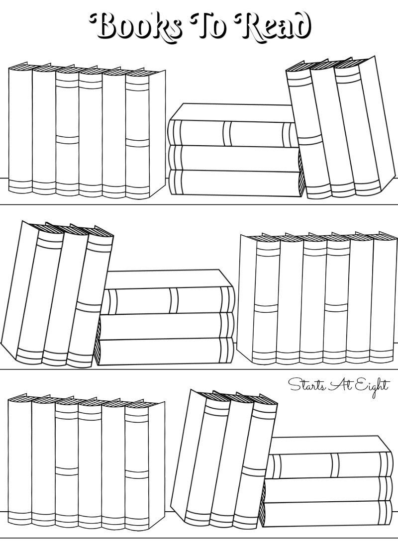 Free Printable Reading Logs ~ Full Sized Or Adjustable For Your for Free Printable Books For Adults