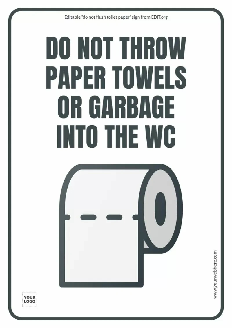 Free Printable Restroom Signs throughout Free Printable Toilet Sign Hold Down to Flush