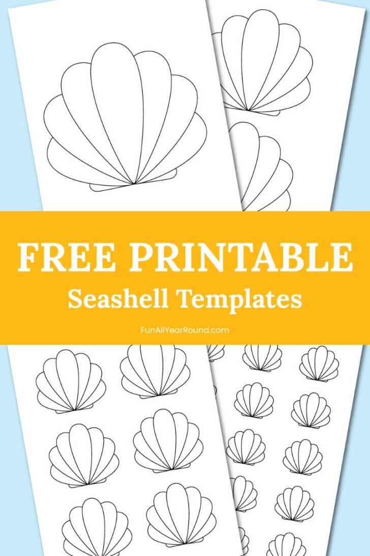 Free Printable Shell Templates