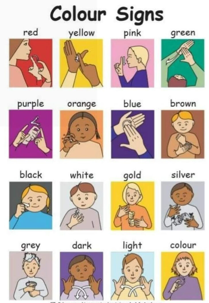 Free Printable Asl Words