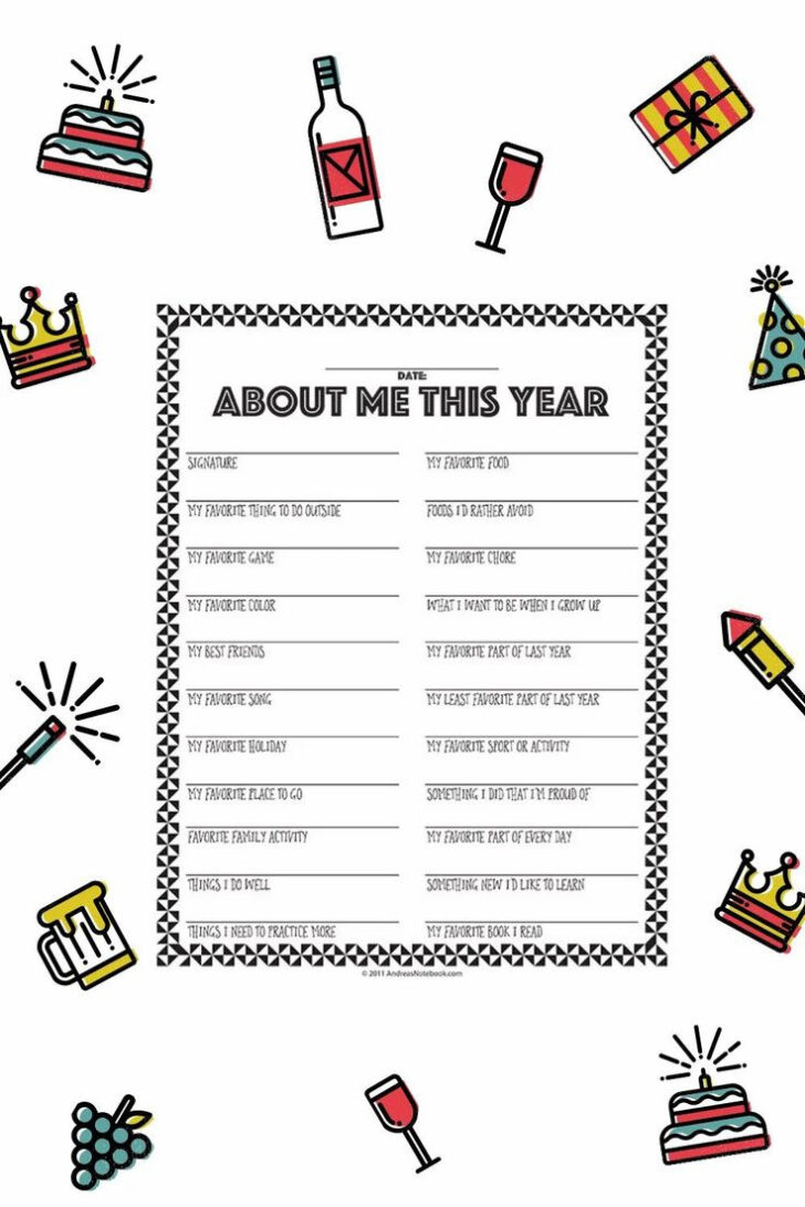 Free Time Capsule Printables