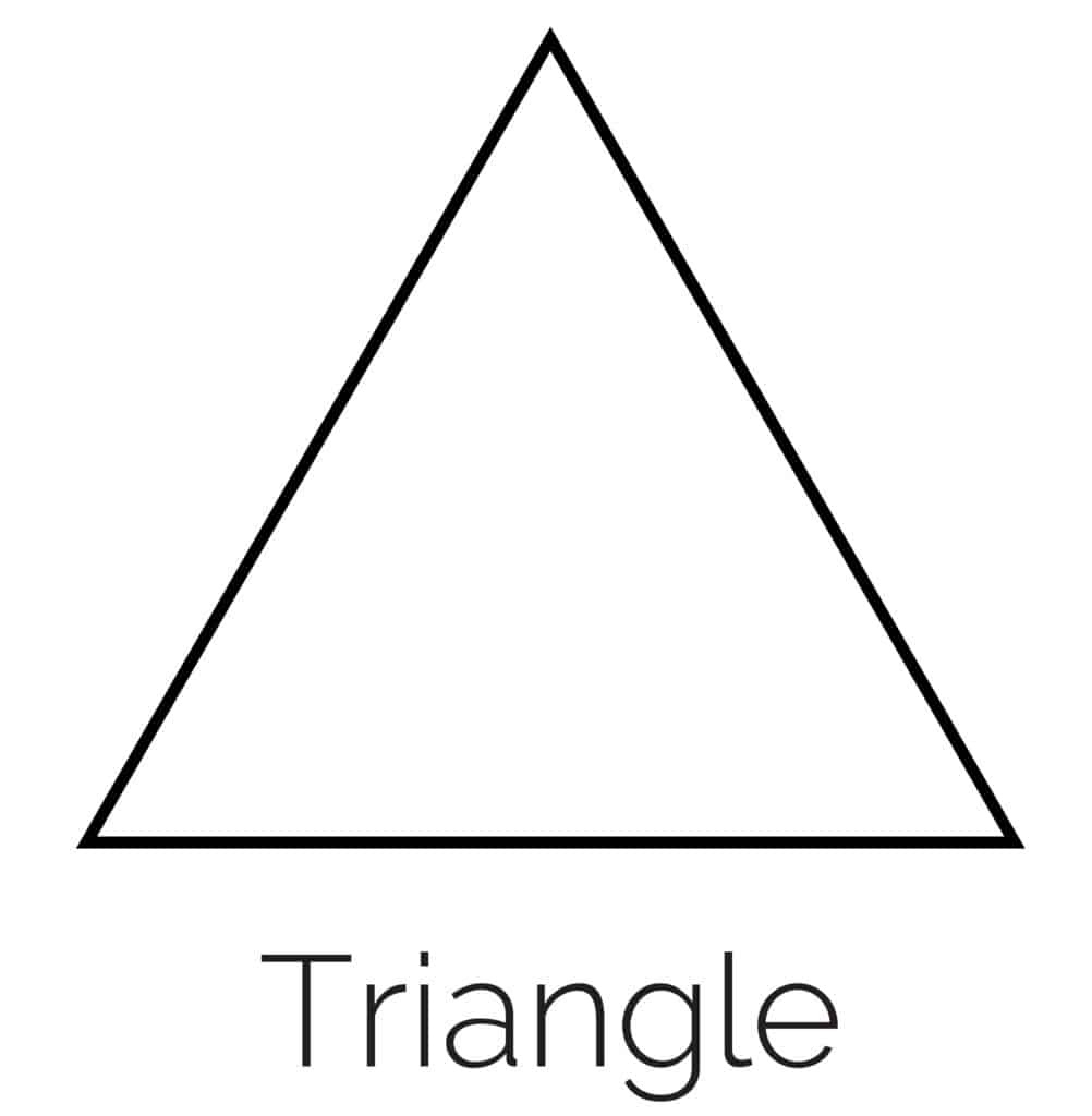 Free Printable Triangle Shape regarding Free Printable Triangles