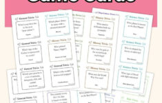 Free Printable Trivia Game Pdf (Plus! 200 Best Trivia Questions throughout Free Printable Trivia Cards