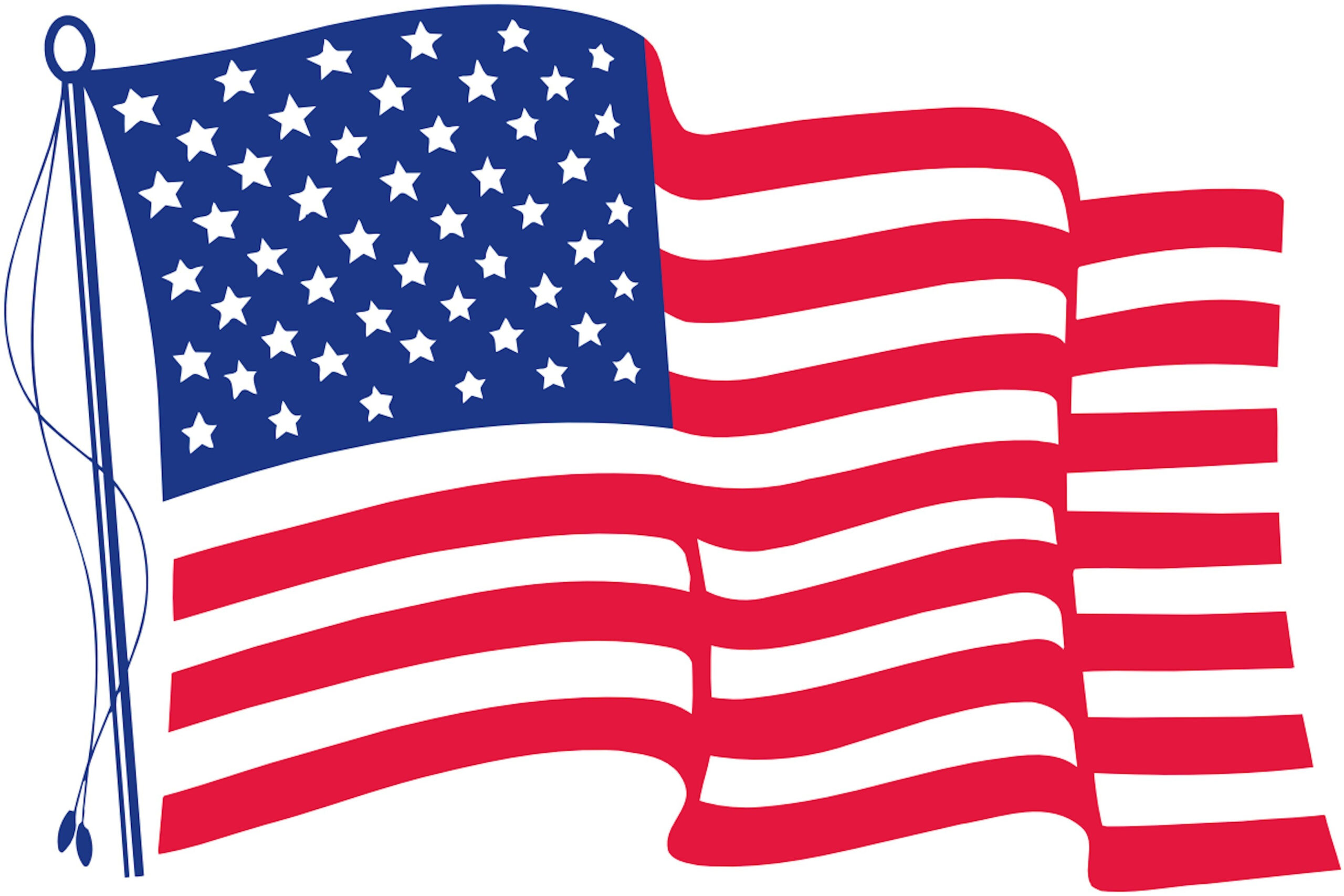 Free Printable Us Flags &amp;amp; American Flag Color Book Pages for Free Printable Printable American Flag
