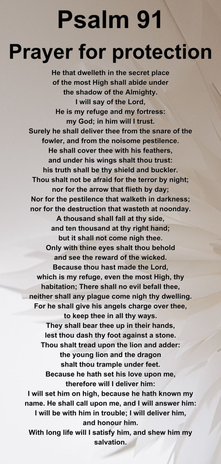 Psalm 91 Free Printable
