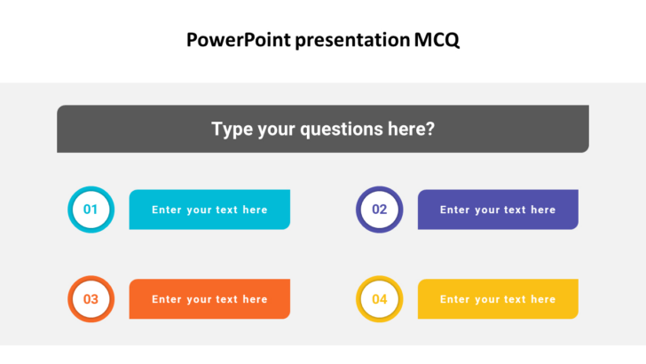 Powerpoint Multiple Choice Quiz Template Free Download