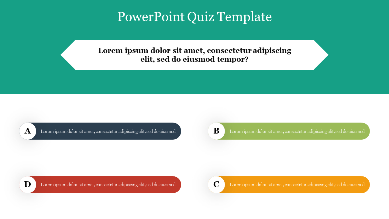 Free Quiz Powerpoint, Google Slides &amp;amp; Canva Templates within Powerpoint Multiple Choice Quiz Template Free Download