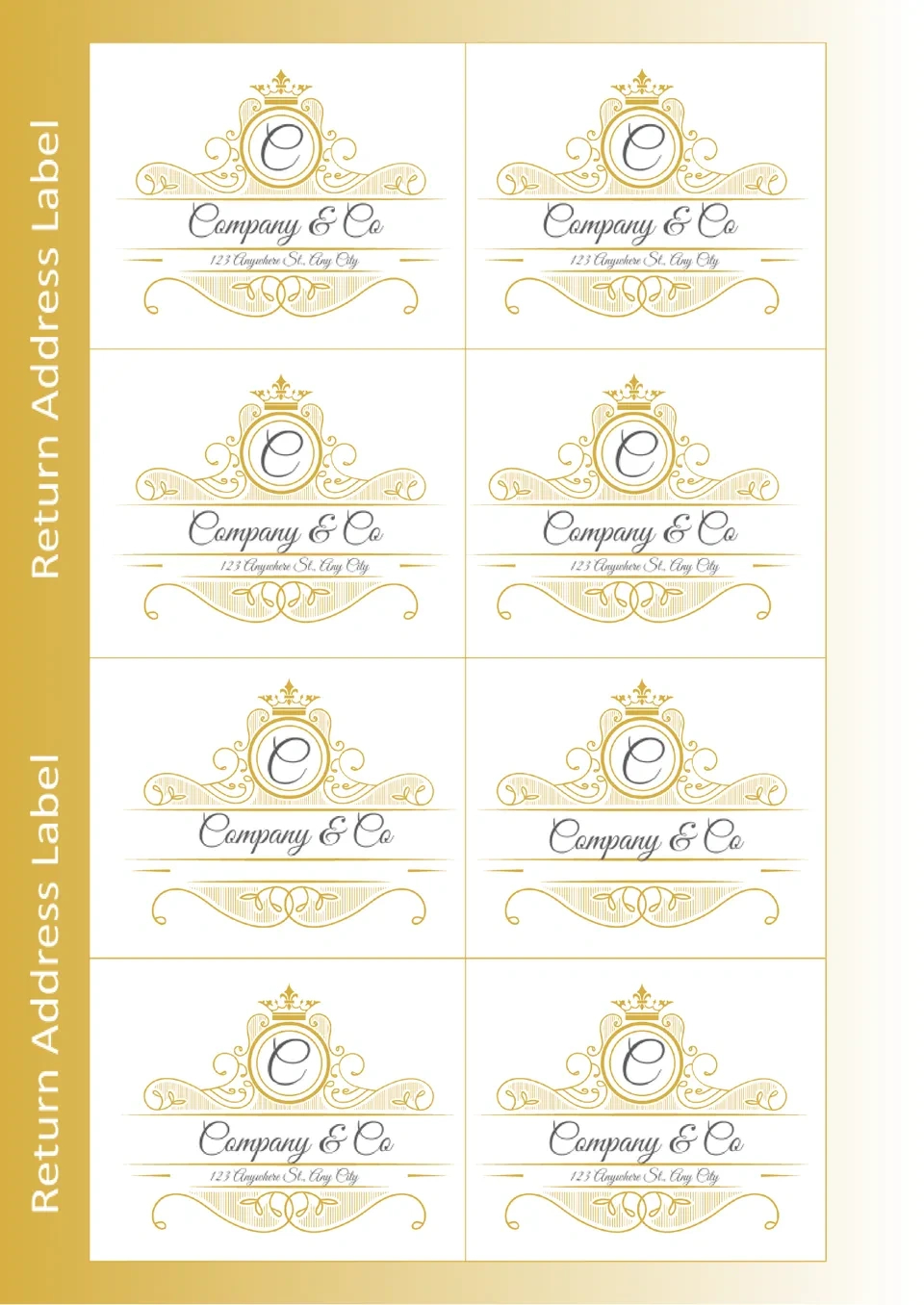 Free Return Address Label Template For Google Docs with regard to Free Printable Return Address Label Templates