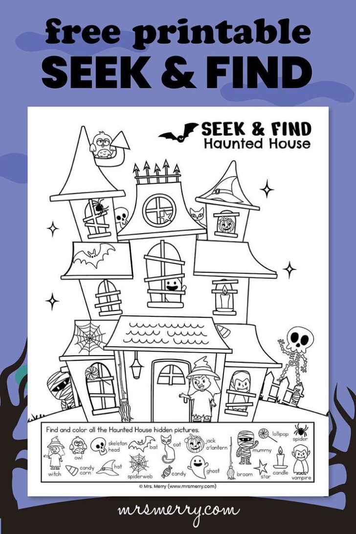 Free Seek and Find Printables