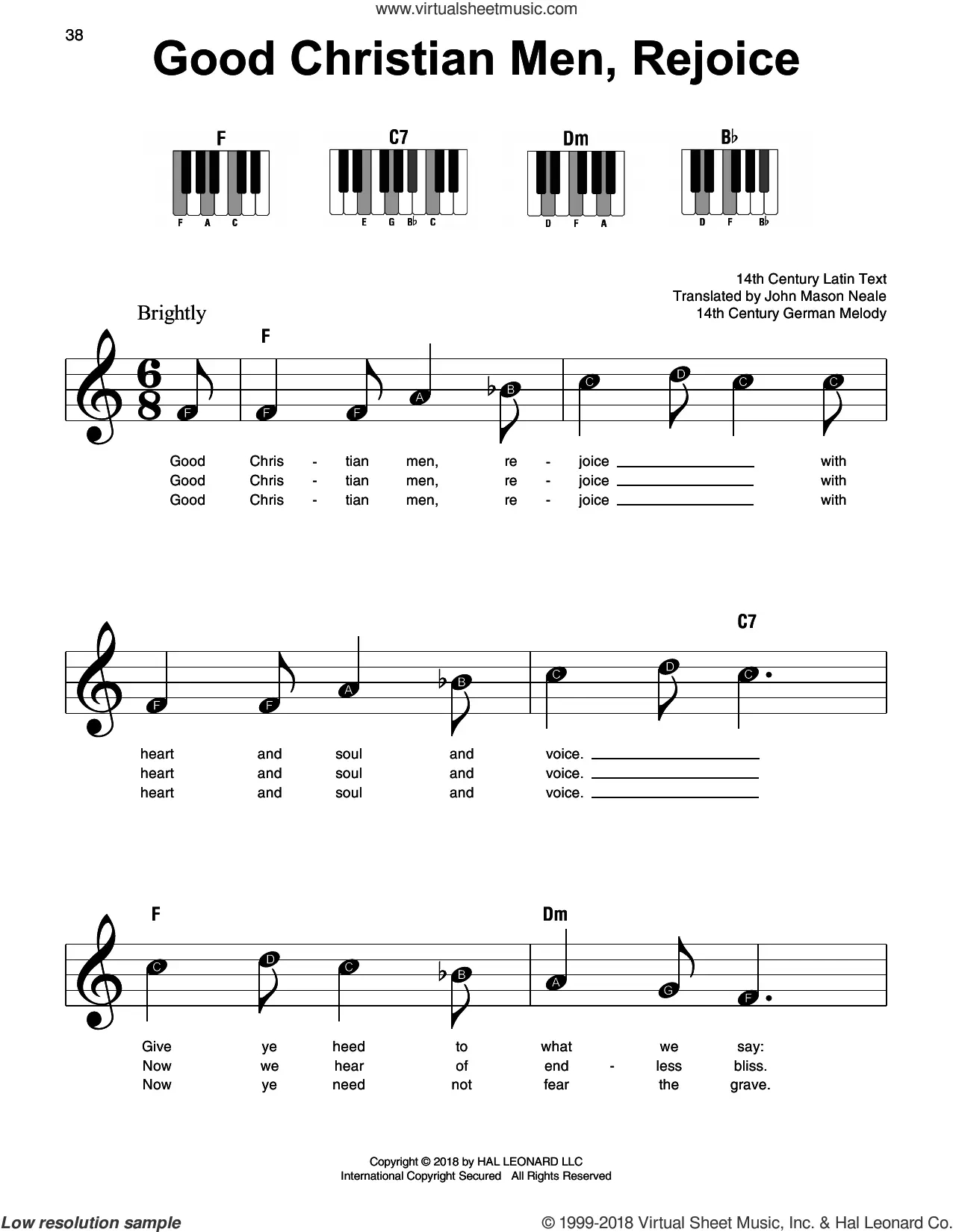 Free Sheet Music Piano - Christian - Download Pdf, Mp3 &amp;amp; Midi for Free Christian Piano Music Printables