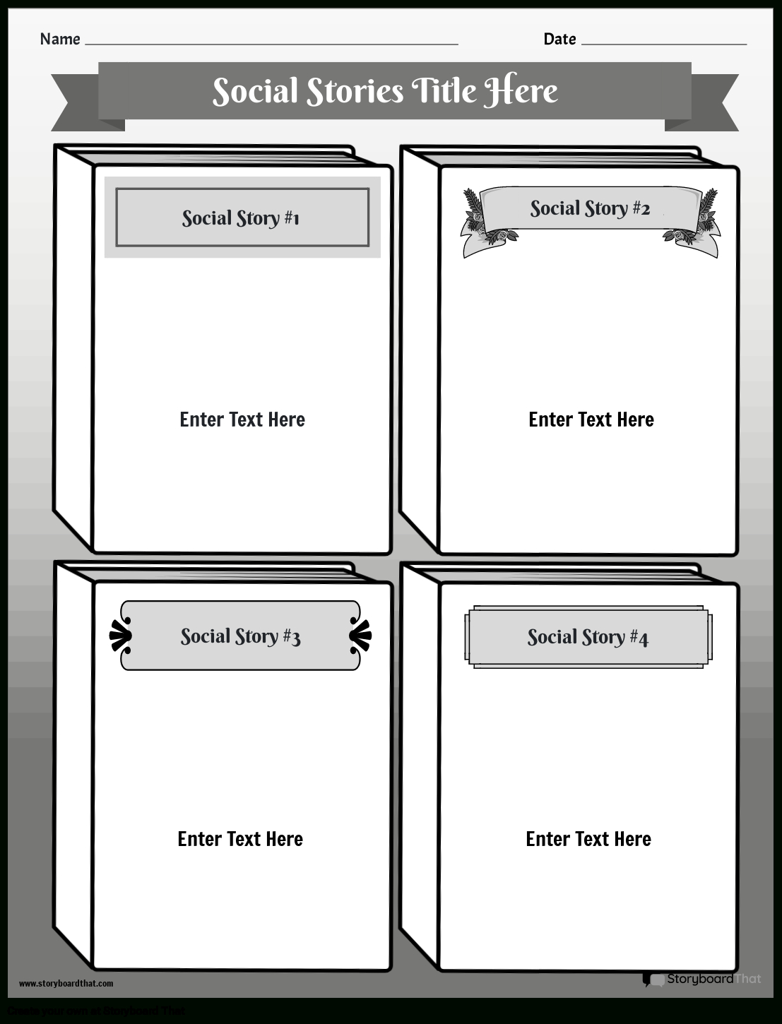 Free Social Story Templates: Create &amp;amp; Customize Easily in Free Social Story Templates