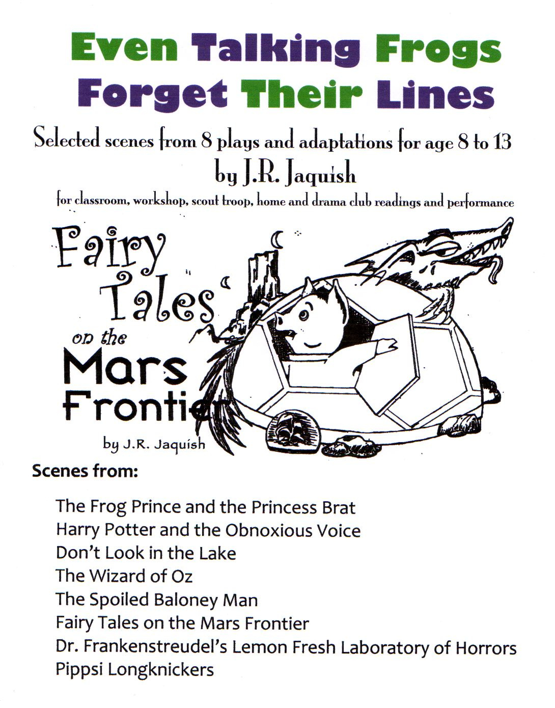Free &amp;#039;Talking Frogs&amp;#039; Scene Books intended for Free Printable Puppet Show Scripts