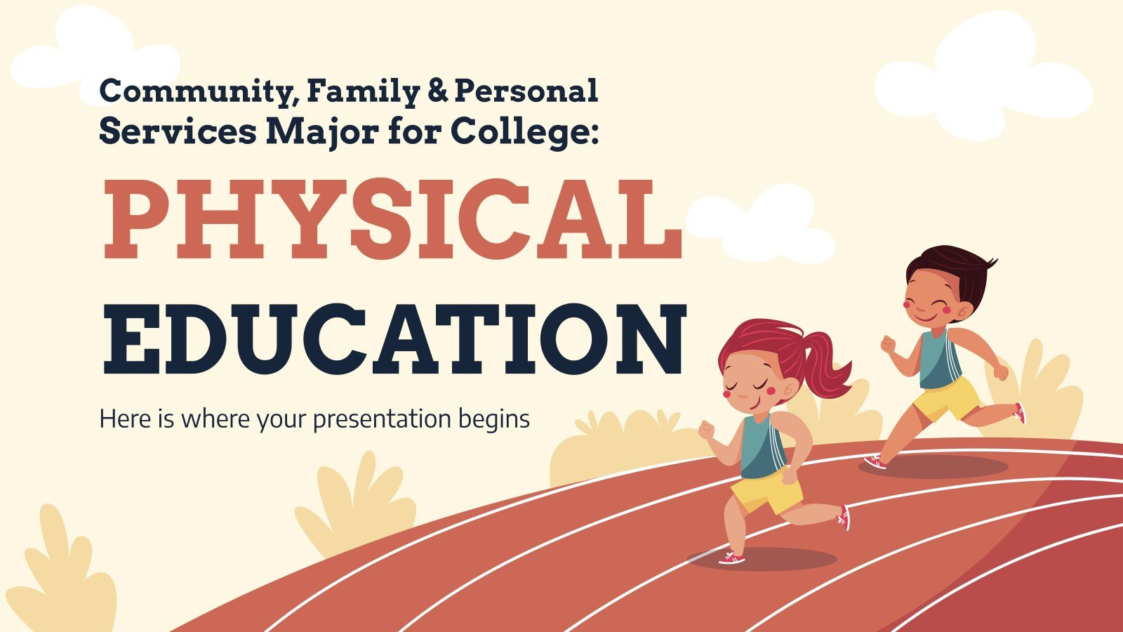 Free Templates About Physical Education For Google Slides &amp;amp; Ppt throughout Track And Field Templates Free