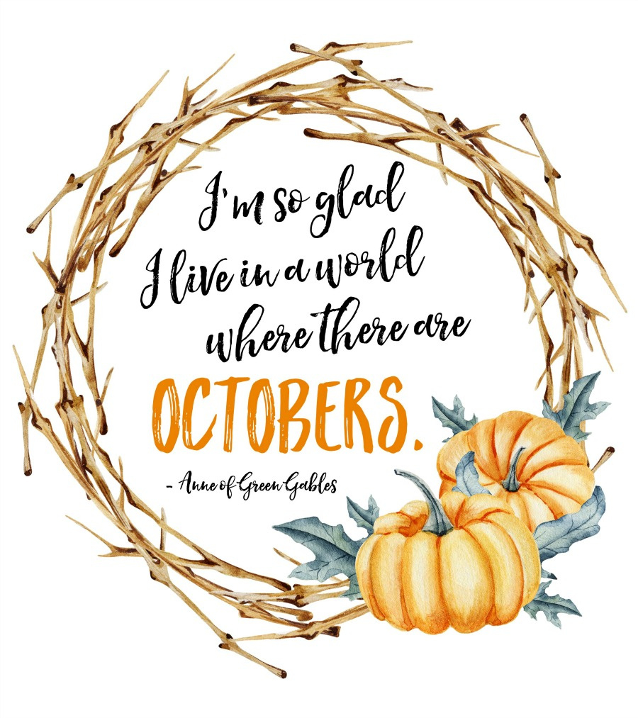 Free Thanksgiving And Fall Printables - Clean And Scentsible regarding Free Fall Printables 8X10