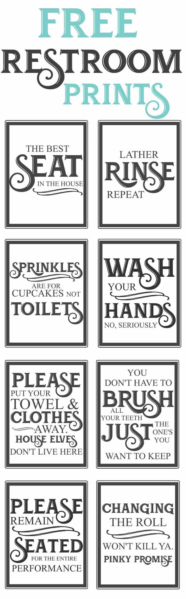 free vintage bathroom printables pertaining to free printable bathroom signs Free Vintage Bathroom Printables - pertaining to Free Printable Bathroom Signs