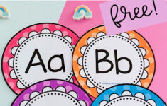 Free Word Wall Letters for Free Printable Word Wall Letters