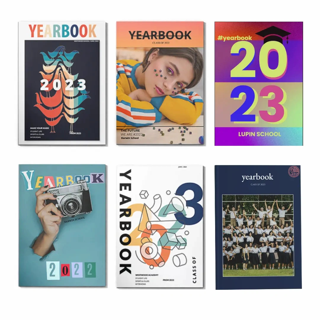 Free Yearbook Templates To Make &amp;amp; Print Your Own for Yearbook Templates Free Download
