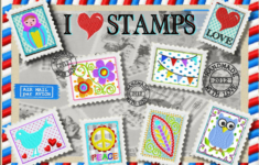 Freebie "Labels" Und Vorschau – Regenbogenbuntes with regard to Free Printable Stamps For Role Play