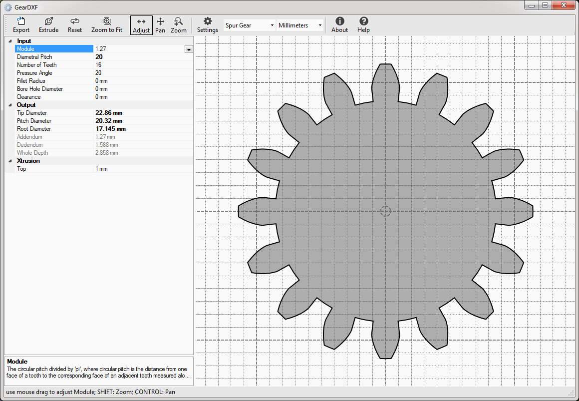 Geardxf Download - Design Spur, Internal, And Rack Gears, And regarding Gear Template Generator Program Free Download