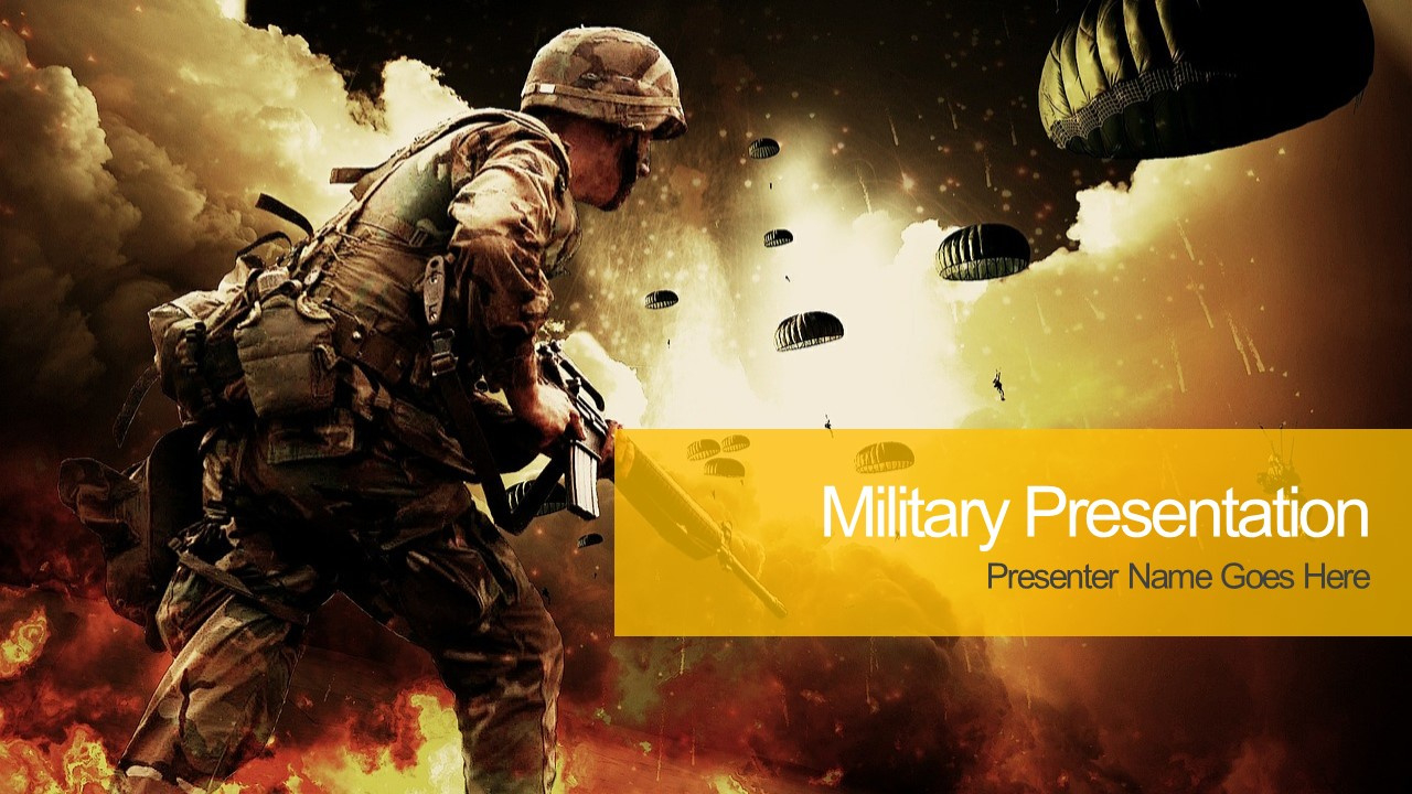 Generic Military Powerpoint Template - Slidemodel with Us Army Powerpoint Templates Free