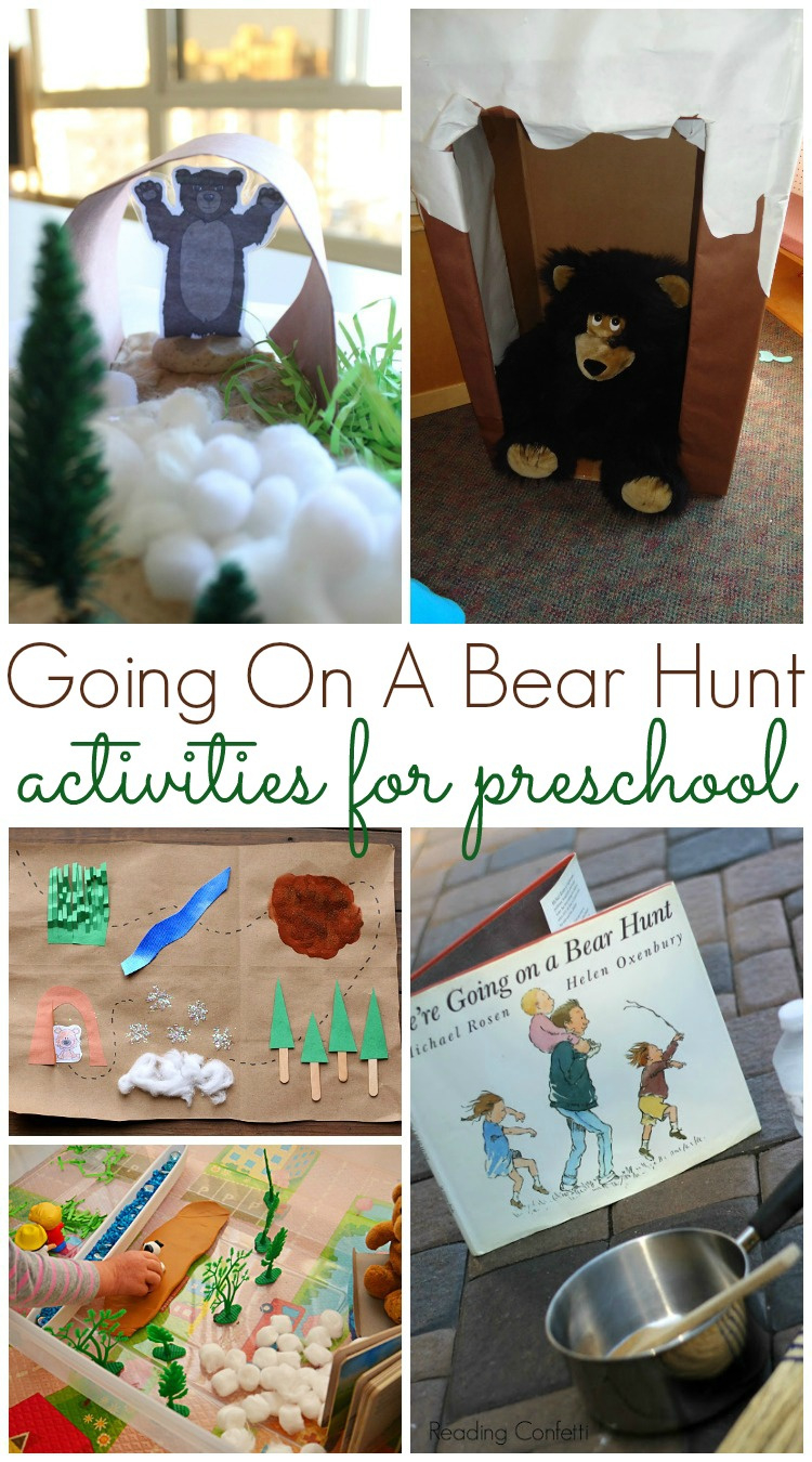 Going On A Bear Hunt Activities For Preschool - Pre-K Pages for We&amp;#039;Re Going On A Bear Hunt Free Printables