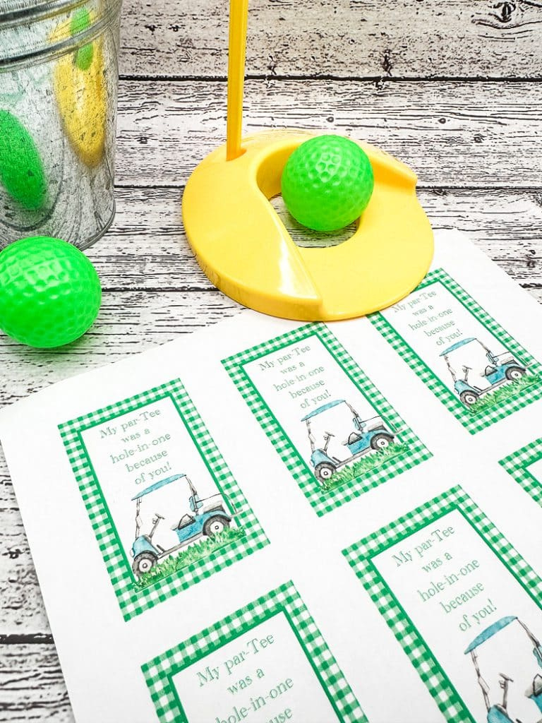 Golf Party Printables - Everyday Party Magazine with regard to Free Golf Printables