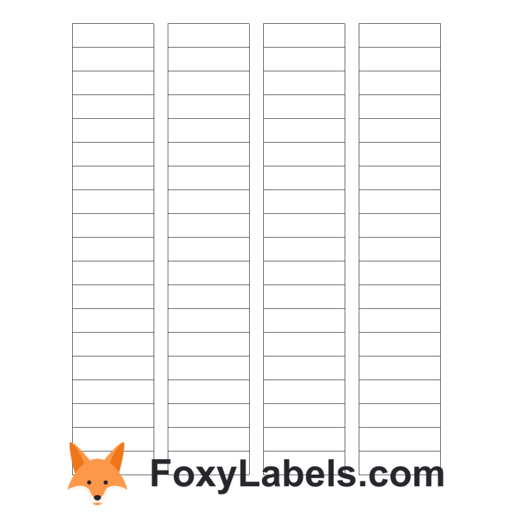 Google Docs Label Template Compatible With Avery® 8167® intended for Avery 8167 Template Free