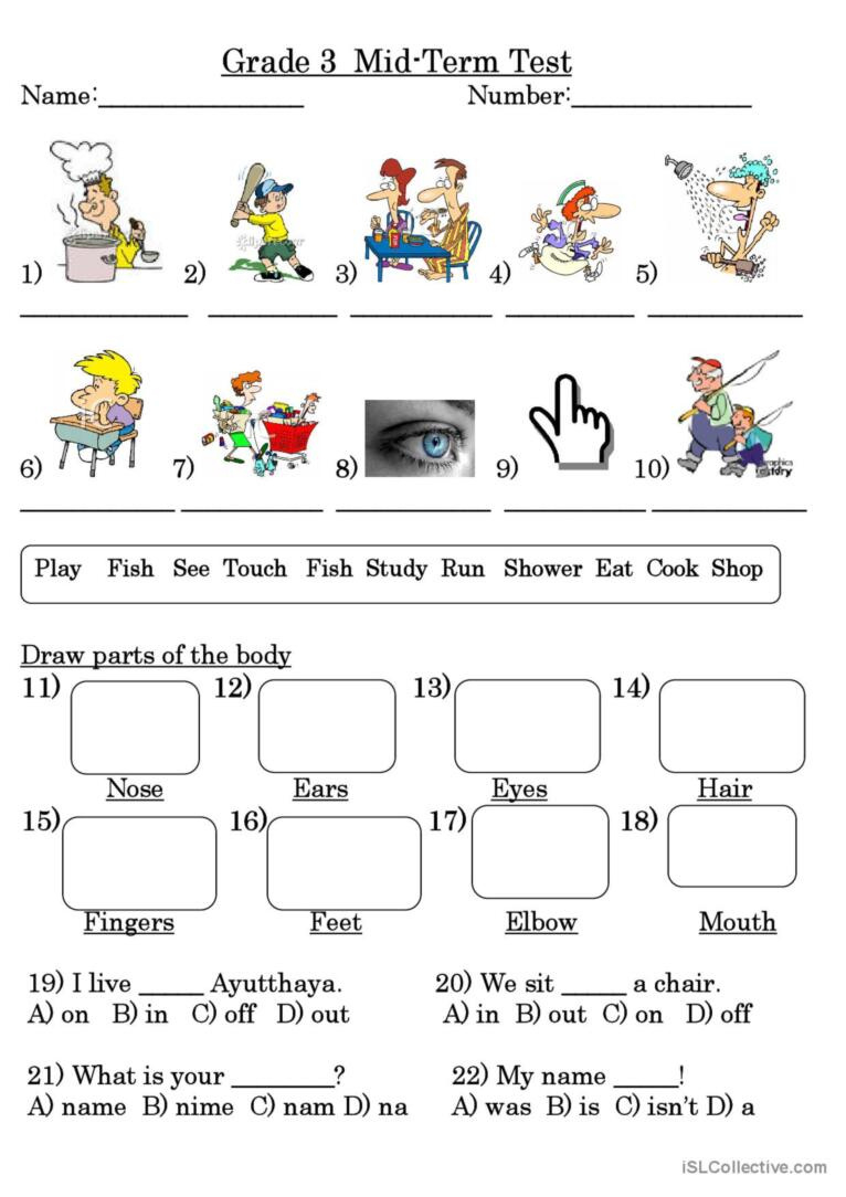 grade 3 test english esl worksheets pdf doc pertaining to free printable esl assessment test Grade 3 Test: English Esl Worksheets Pdf & Doc pertaining to Free Printable ESL Assessment Test