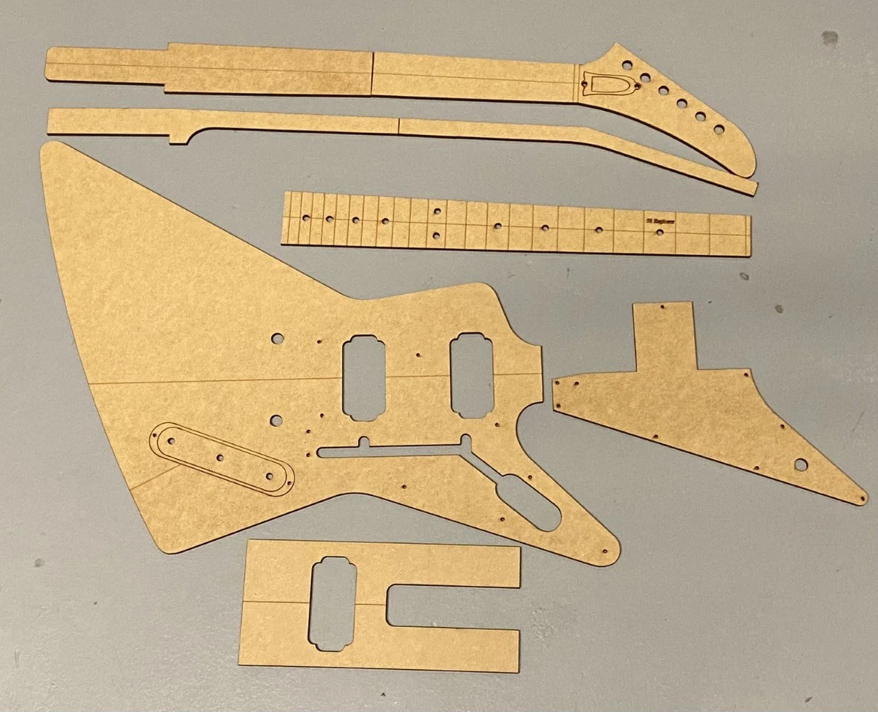 Guitar Building Templates throughout Free Guitar Building Templates