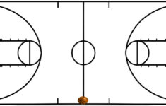 Half Basketball Court | Clipart Panda – Free Clipart Images for Free Printable Basketball Half Court