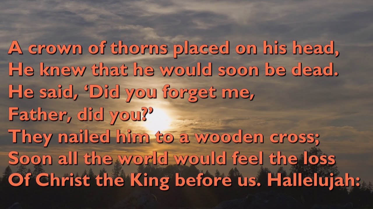 Hallelujah (Easter Version - 5Vv+Refrain) [With Lyrics For Congregations] pertaining to Hallelujah Easter Lyrics Song Printable