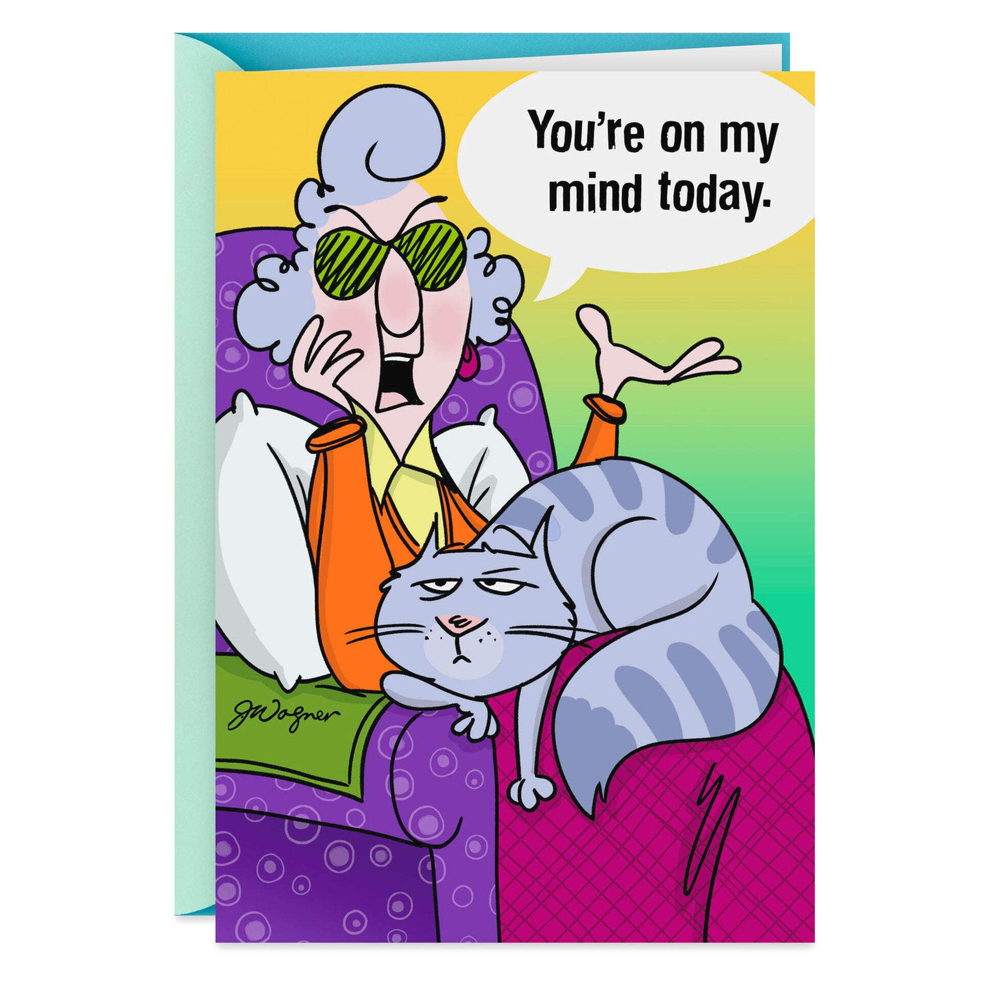 Hallmark Maxine Everyone Is On My Nerves Funny Thinking Of You for Free Printable Maxine Easter Cards
