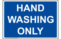 Hand Washing Authorized Poster with Free Printable Hand Washing Sink Only Sign