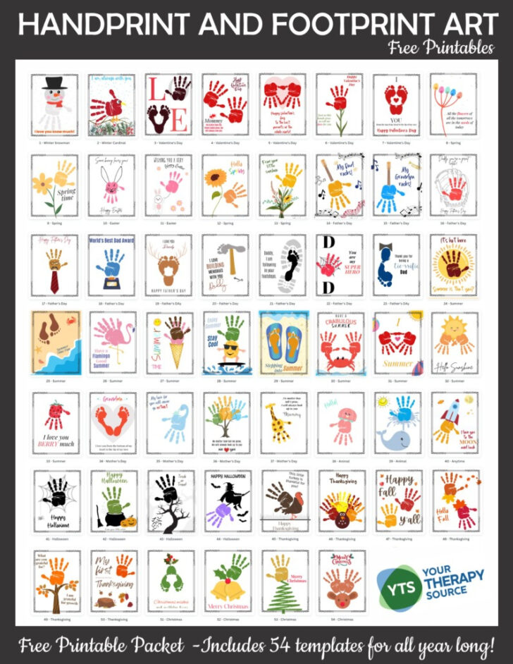 Free Handprint Printable