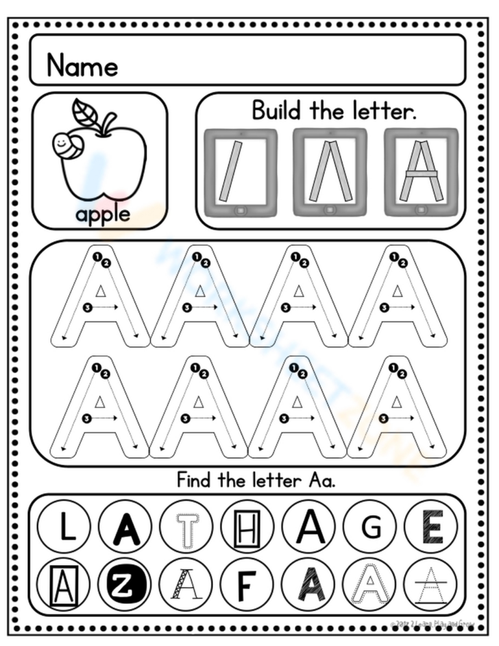 Free Printable Handwriting Without Tears Worksheets