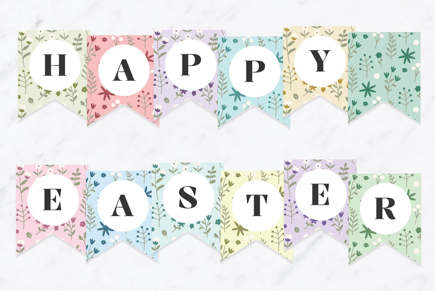 Happy Easter Banner, Free Printable! - Favorite Printables for Happy Easter Images Free Printable