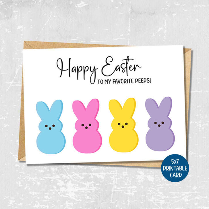 Printable Easter Card For My Wife