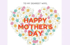 Happy Mother'S Day Card From Husband – Free Printable | Happy with regard to Free Mothers Day Cards From Husband Printable