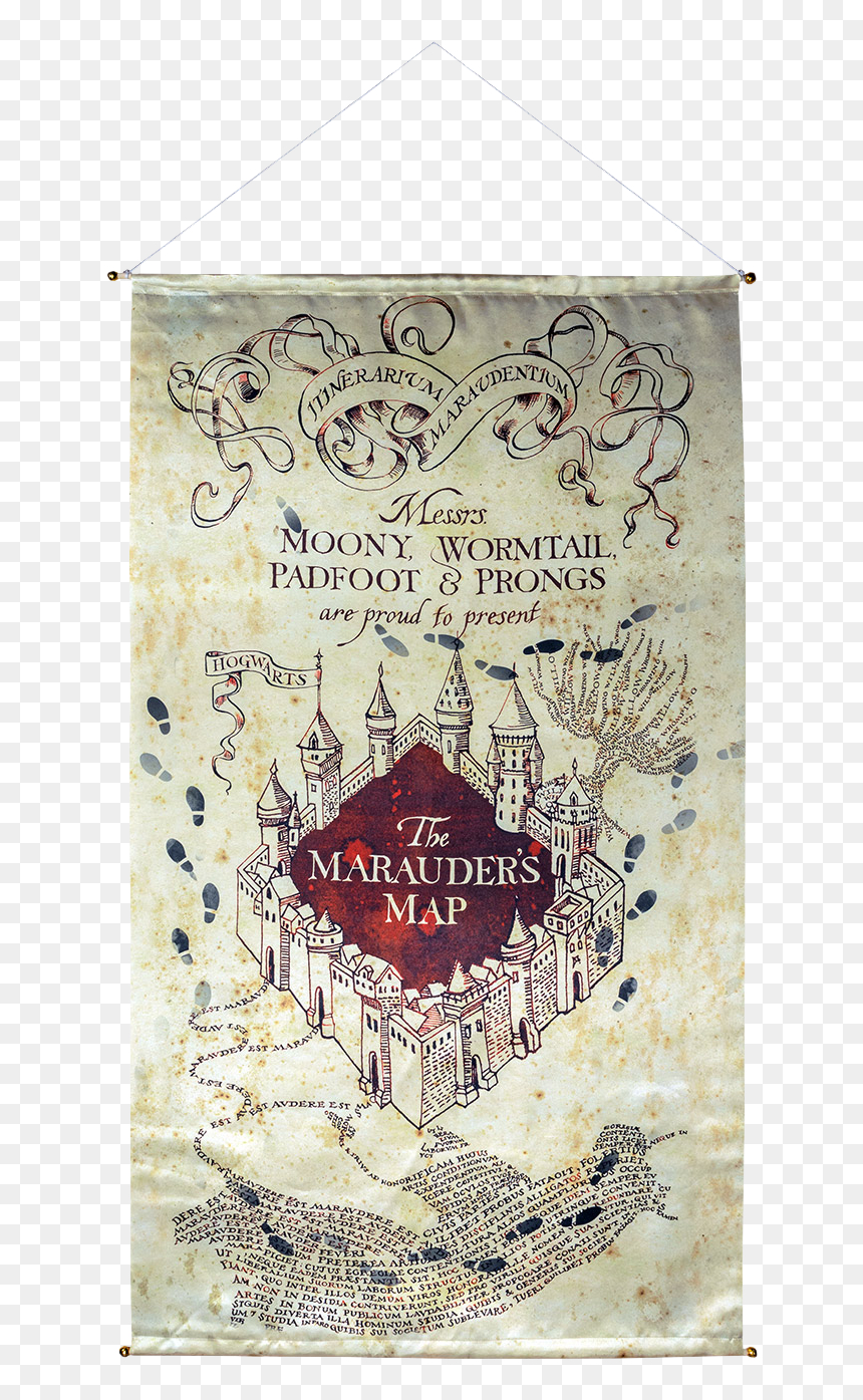 Harry Potter Marauders Map, Hd Png Download - Vhv with regard to Free Printable Harry Potter Marauders Map