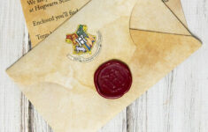 Harry Potter Printables regarding Harry Potter Letter Free Printable