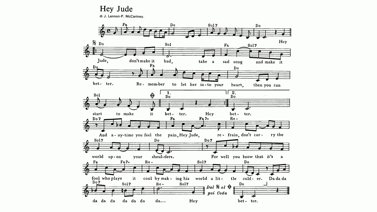 hey jude the beatles sheet music easy sheet music intended for free printable music chords and lyrics Hey Jude The Beatles Sheet Music | Easy Sheet Music intended for Free Printable Music Chords And Lyrics